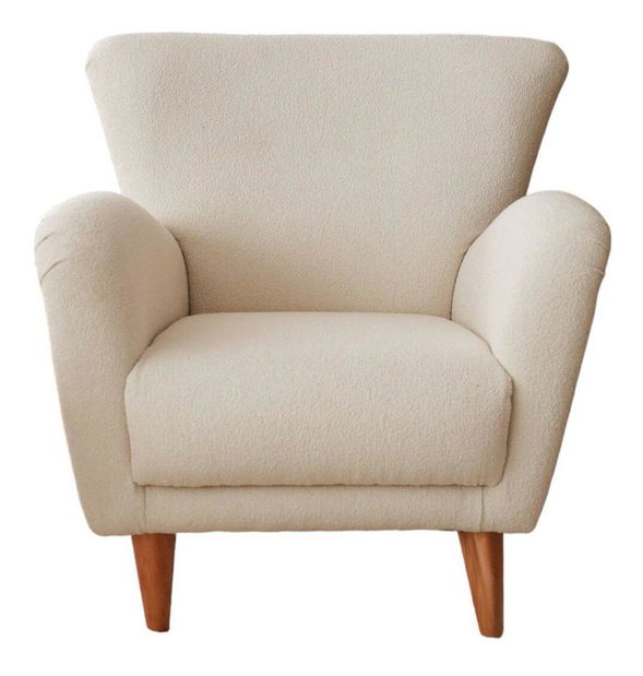 Fotel Tedelezza (fehér + dió)