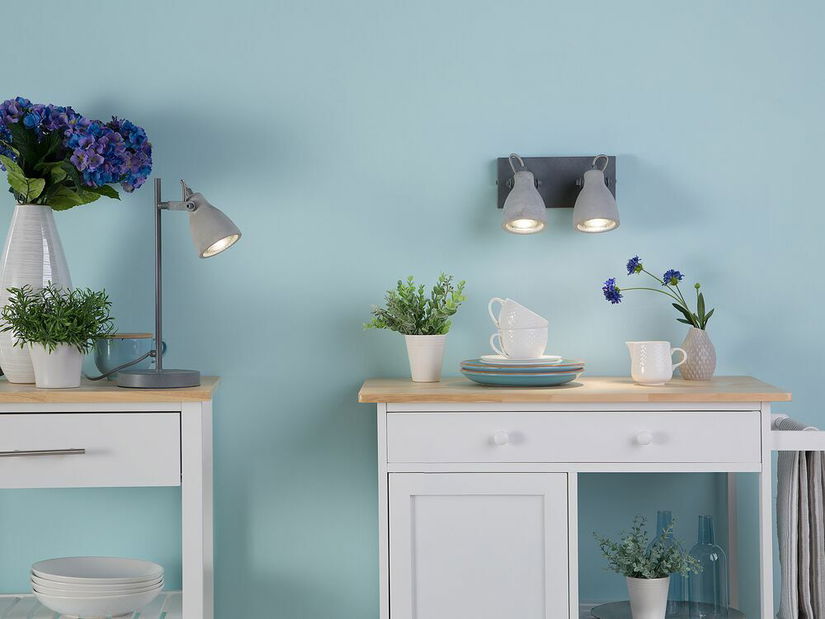 Lampă cu pandantiv Mareno Ii (gri deschis)