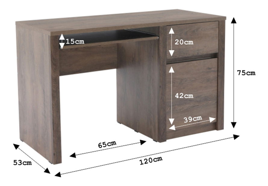 Masă PC Modestus B1