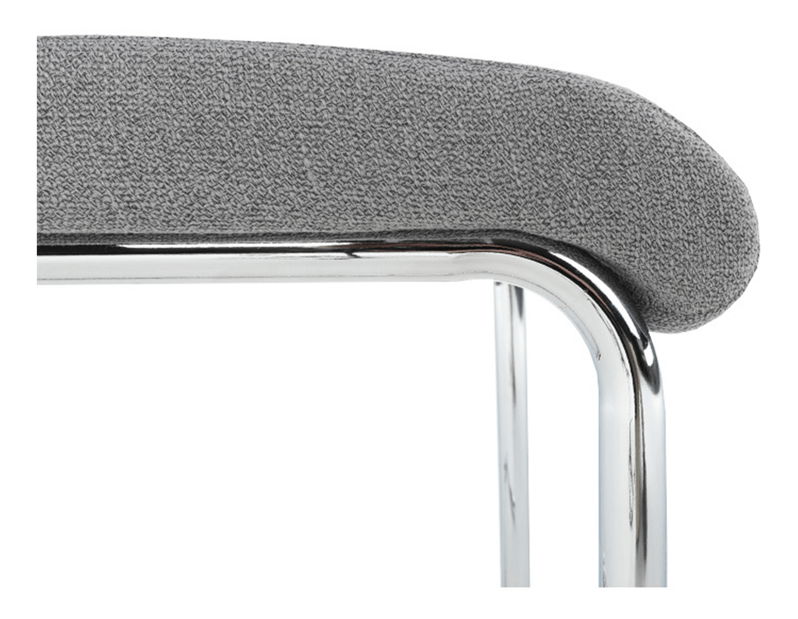 Jedálenská stolička Allyn (svetlosivá)