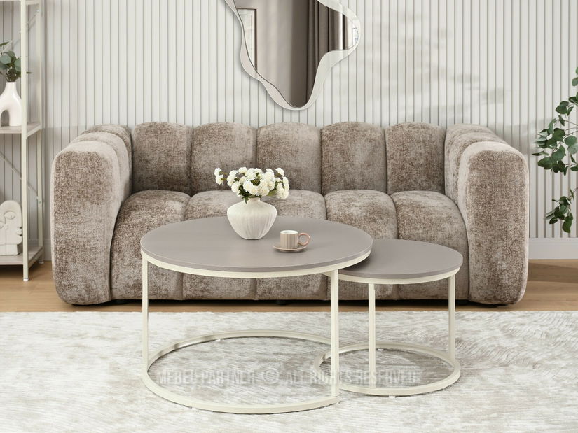 Măsuță de cafea Krael (bej + crem)