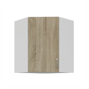 Dulap superior de bucătărie, de colț Sylrona 58 x 58 GN 60 1F (stejar sonoma)