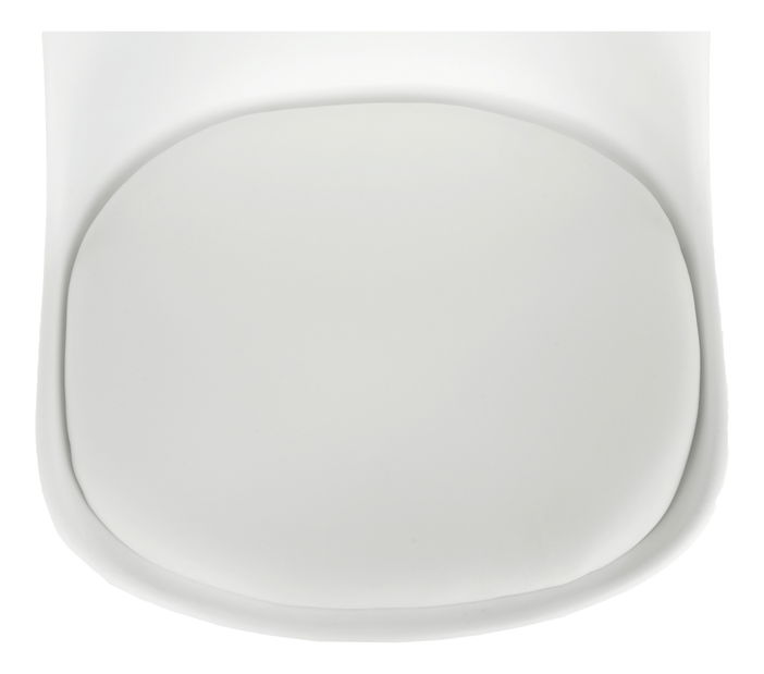 Jedálenská stolička Samim (biela + buk)