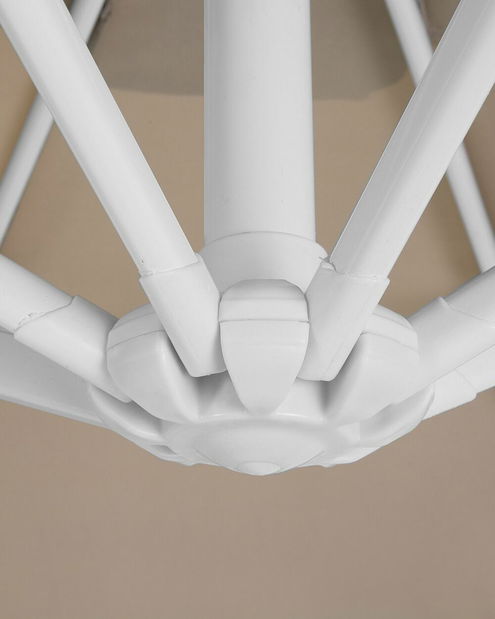 Záhradný slnečník 250 cm MONCE (hliník) (pieskovo béžová)