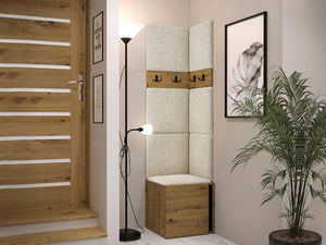 Mobilier hol Tovenaz XXI (stejar artisan + negru)