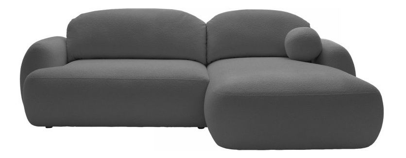 Rohová sedacia súprava Monty (tmavosivá)