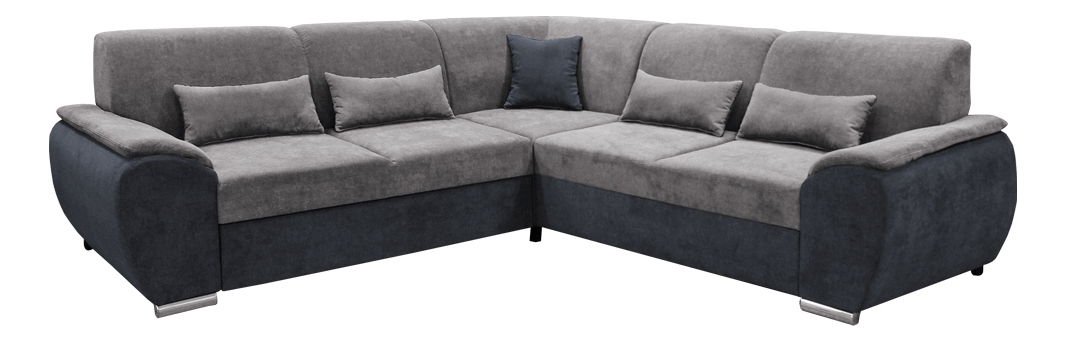 Colțar Excelsa 1 (Gri închis + gri)