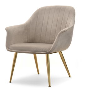 Fotelja Osmol F (bež + crna)