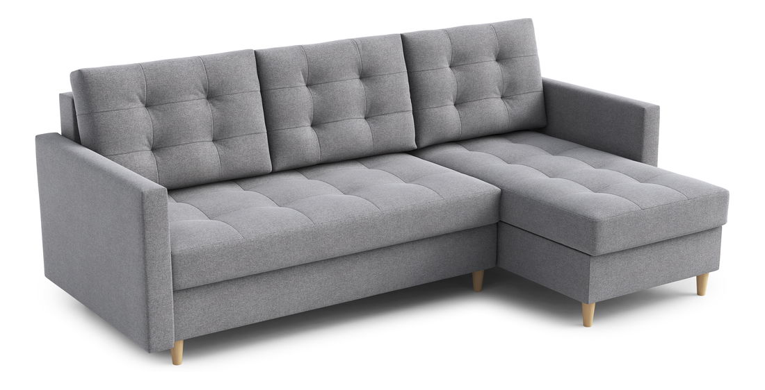 Kutna garnitura Divas (D) (siva)