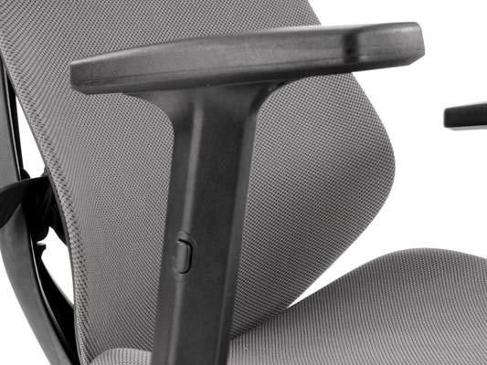 Irodai fotel Rubey (fekete + szürke)