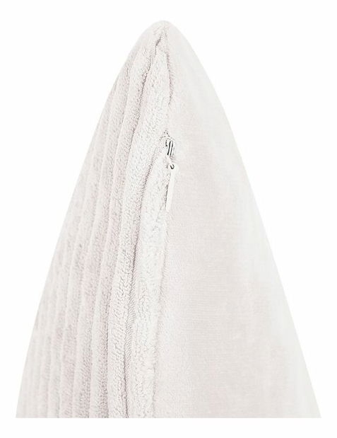 Sada 2 ozdobných vankúšov 47 x 27 cm Milie (biela)