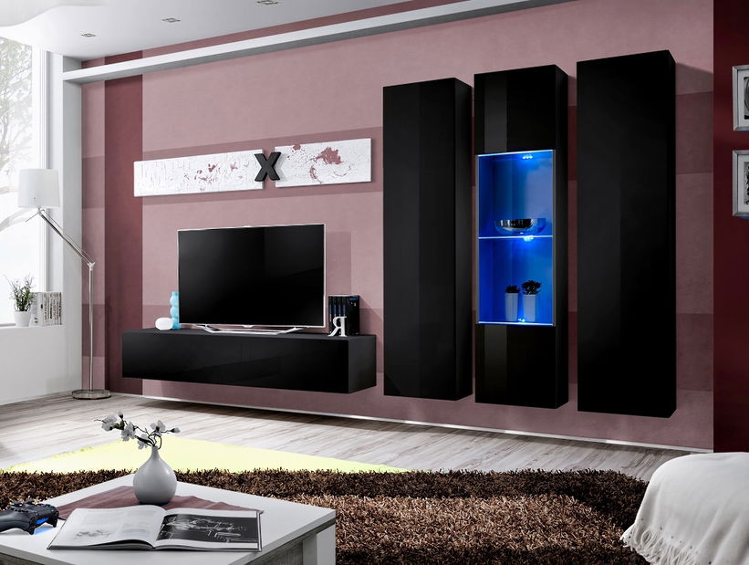 Obývacia stena Aurea 25 ZZ AI C5 (s osvetlením)