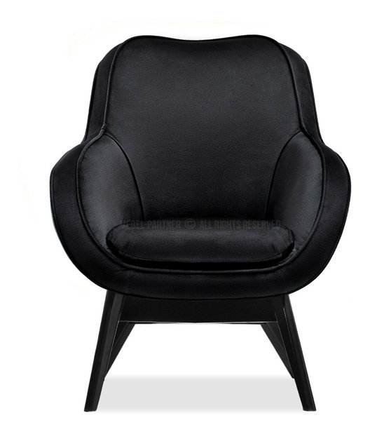 Relax fotel Merch (fekete)