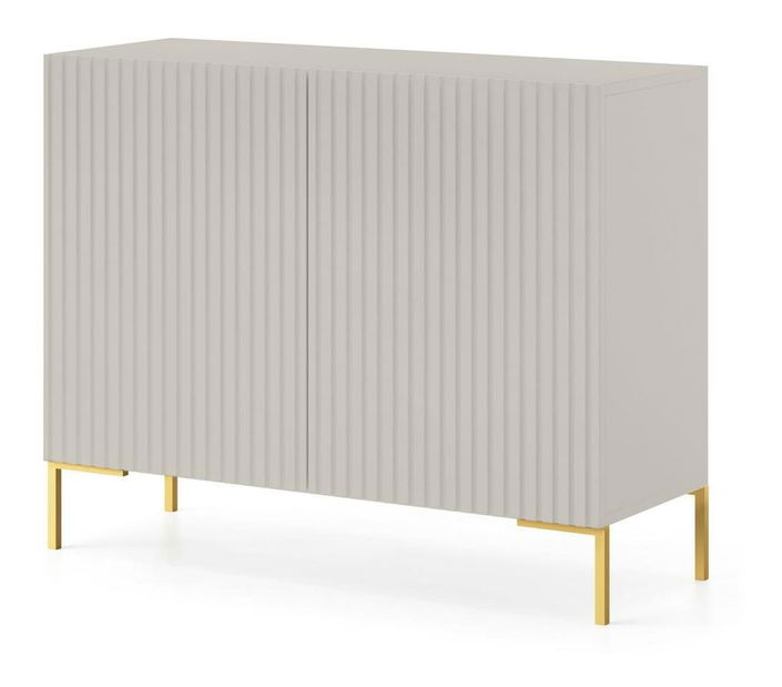 Dulap Lamellito L3 (gri bej + auriu)