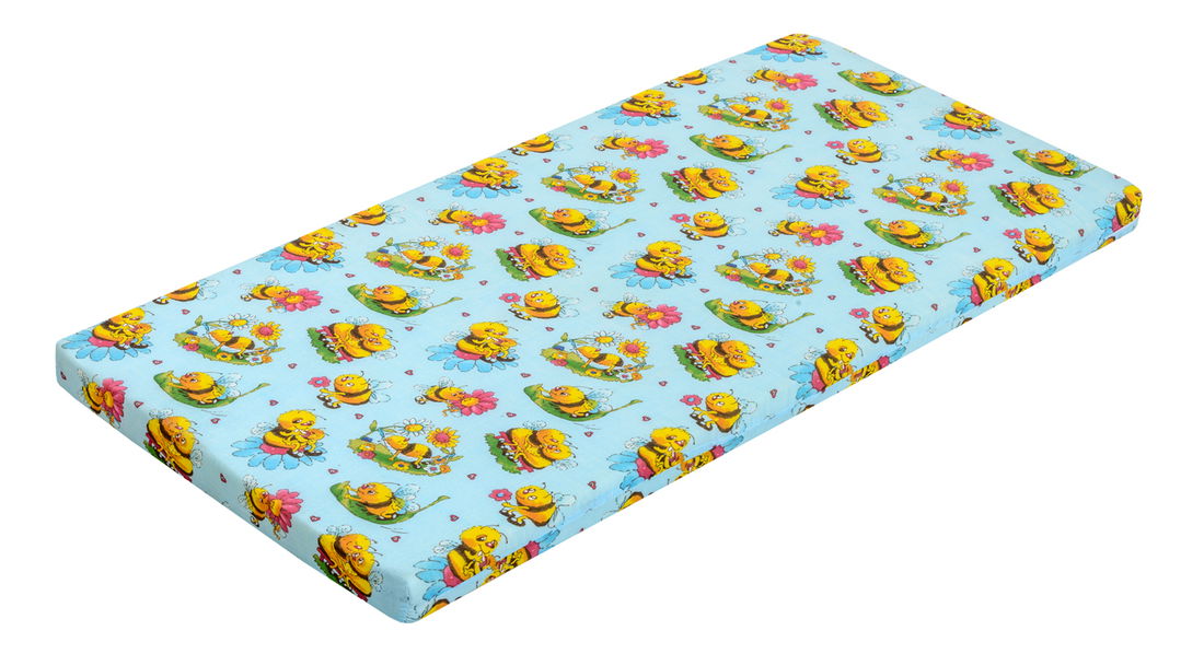 Detská postieľka 60 cm Adria II 26 WW BA+M (biela) (s matracom)