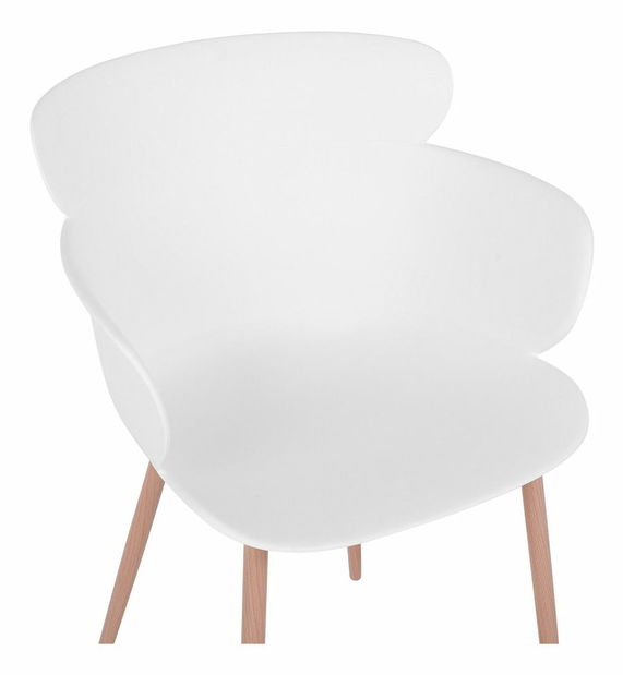 Set 2 buc. scaune sufragerie SULLY (alb)