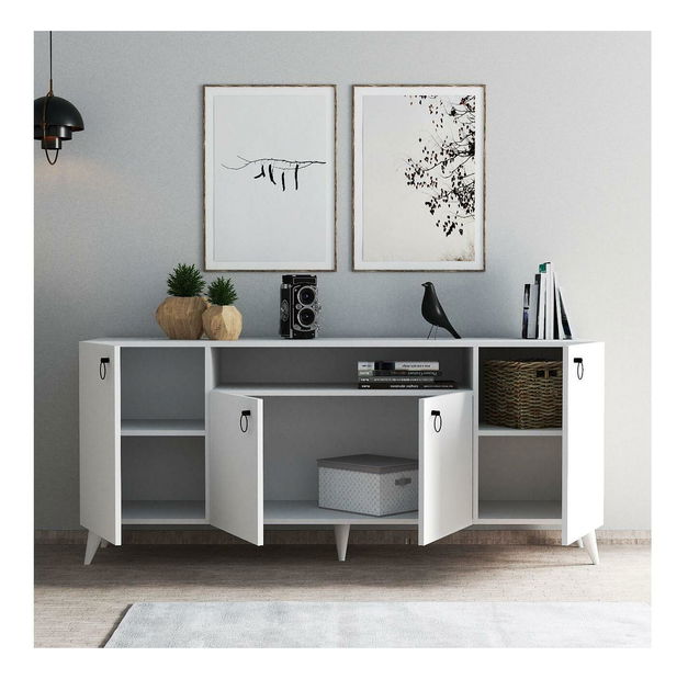 Skrinka Lesetu 2 (biela) 