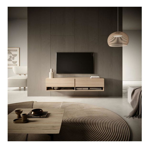 TV ormarić/stolić Myrtha 140 (hrast linberg)