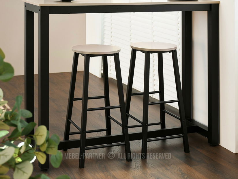 Set mobilier bar Reporte (negru)
