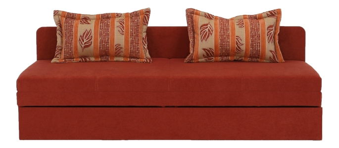 Háromszemélyes kanapé Sara téglaszín 