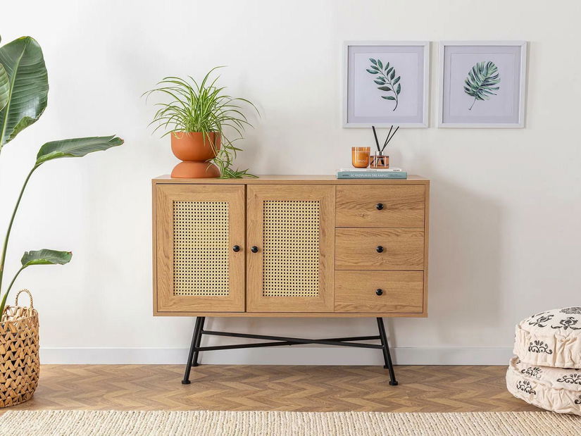 Comodă Vovula 4 (natural) 