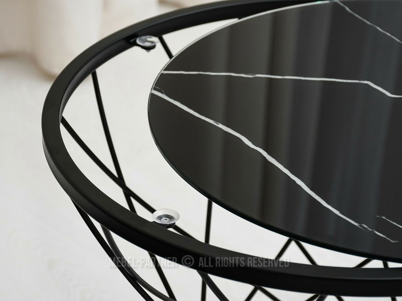 Măsuță de cafea Favorezcan (negru)