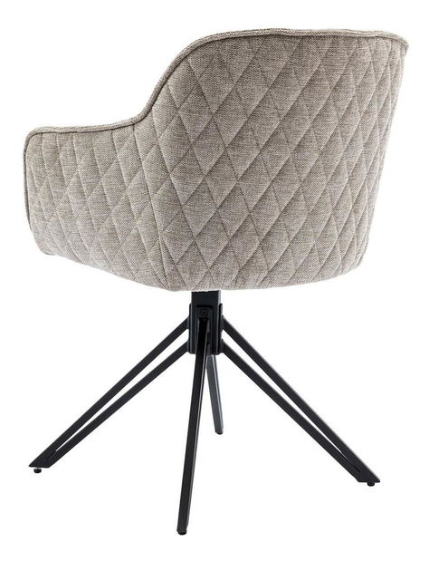 Jedálenská stolička Heretico (krémová)