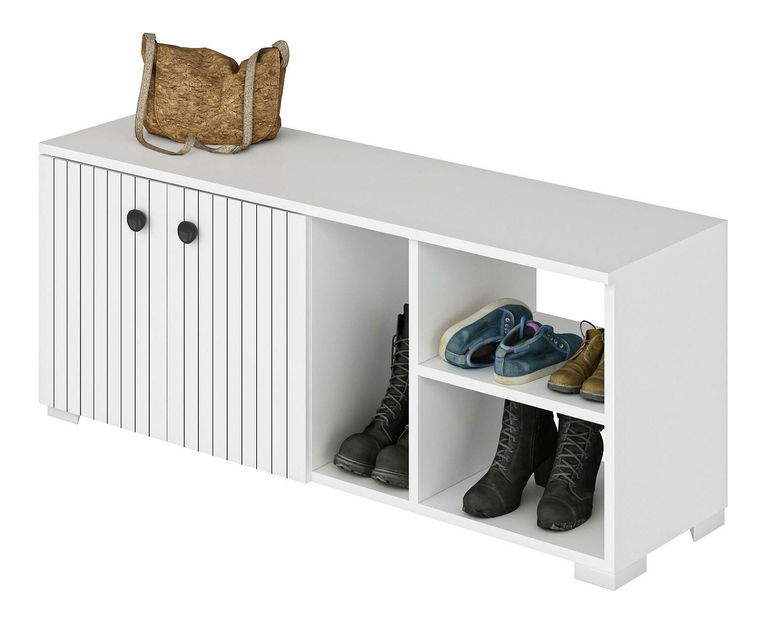 Ormarić za obuću Vabite 2 (bijela)