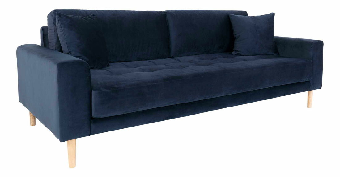 Pohovka trojsedačka Lvaveriaora 3 (modrá)