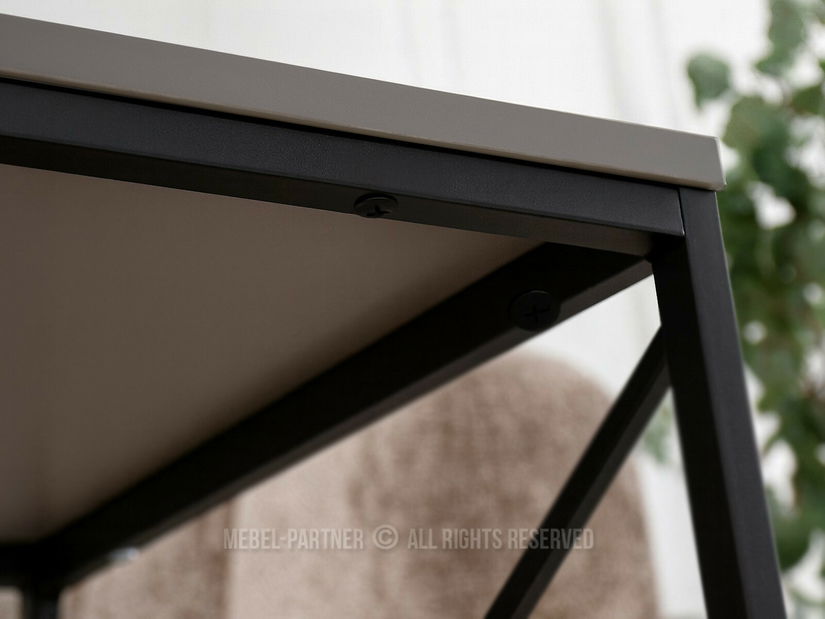 Măsuță de cafea Jabalinas (bej + negru)