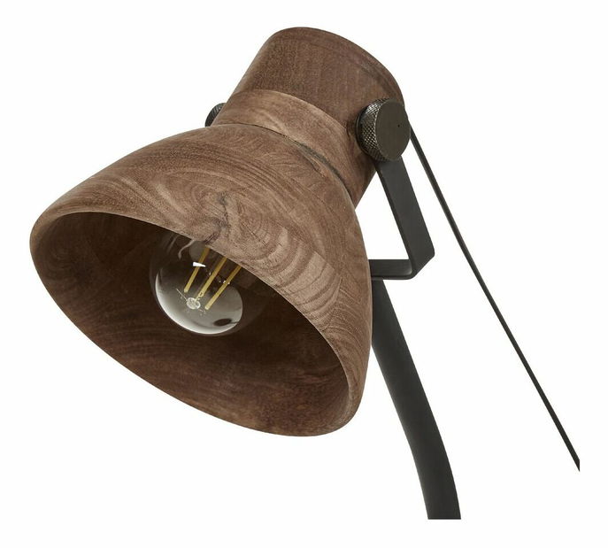 Lampă de masă Kolza (lemn închis)