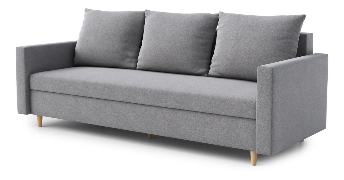 Háromszemélyes kanapé Allie (világosszürke)