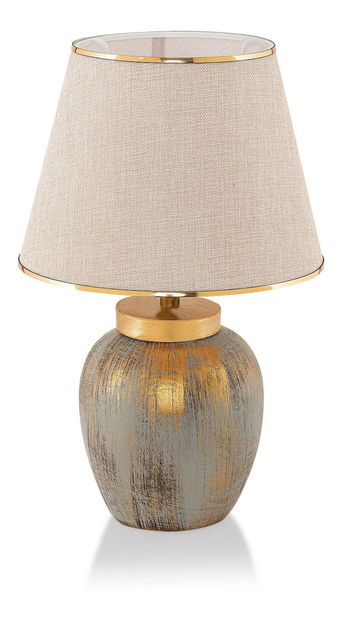 Lampă de masă Rialessta 4 (crem + Auriu)