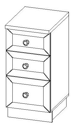Donji ormarić Felicia FE-07/D40
