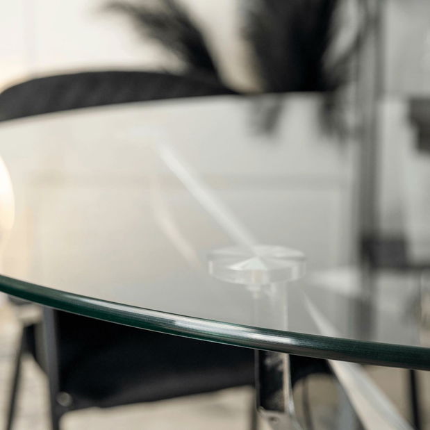 Blagovaonski stol Supremas 2 (krom) (za 4 osobe)