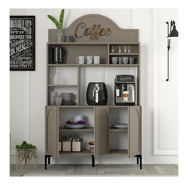 Príborník Lyra (čierna)