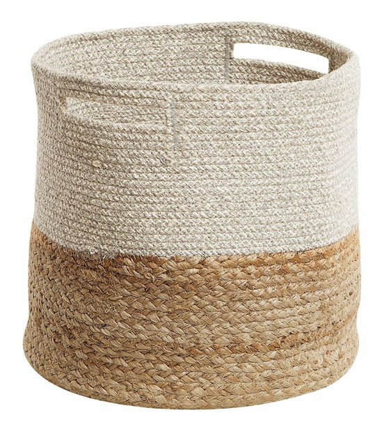 Set 2 buc. coșuri textile NATHALIA (textil) (bej)