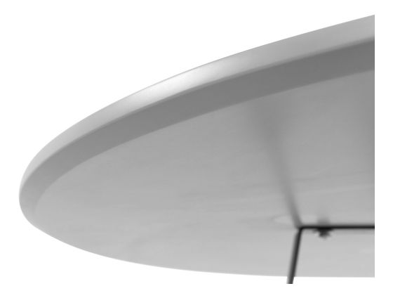 Okrúhly stôl + 4 x stolička Larry (biela + buk) *výpredaj