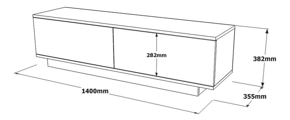 TV asztal/szekrény Fancy