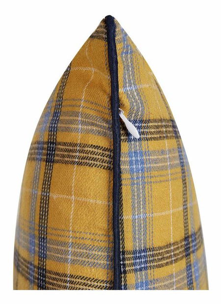 Set 2 ukrasna jastuka 45 x 45 cm Diceta (žuta)