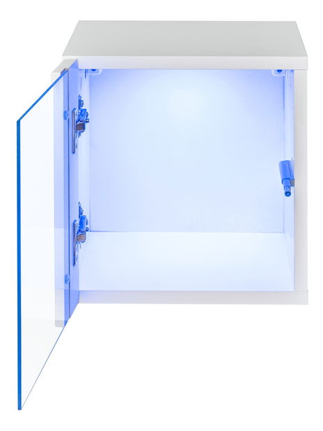 Vitrína na stenu Southport 27 WW SW WW 5 (biela)