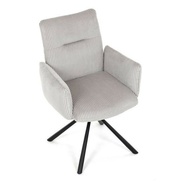 Jedálenská stolička Daston (krémová)