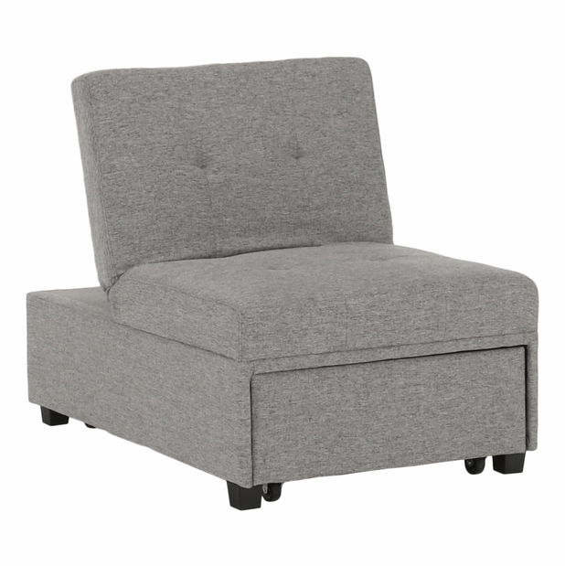 Rozkladacie kreslo Oksana (Sivá)