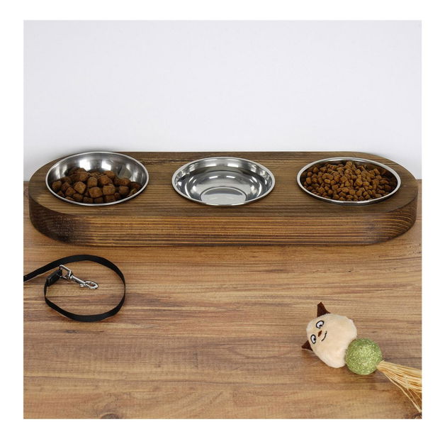 Set 3ks misiek pre domáce zvieratá Nenanu 42 (orech)