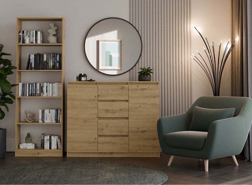 Comodă Musecalo 8 (stejar artisan)