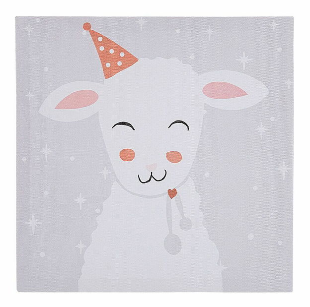 Set 4 ks. obrazov 30x30 cm BAMBU (viacfarebné)