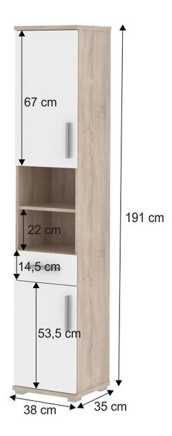 Kúpeľňová skrinka Foana Li05