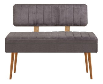 Bancă Vanessa (Pin atlantic + antracit)