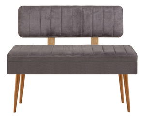 Bancă Vanessa (Pin atlantic + antracit)