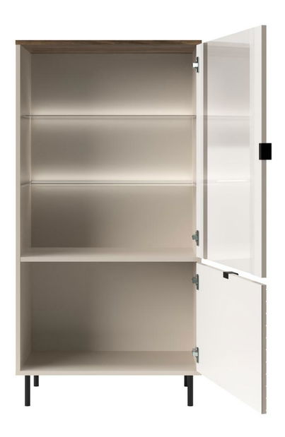 Vitrina Explicaba 1 (kašmir + hrast castello) 